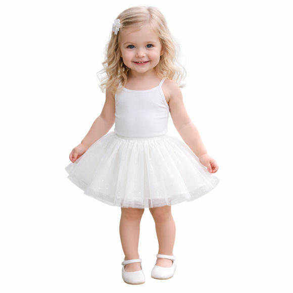 Cat & Jack Other - Toddler Girl’s Tulle Skirt – Cat & Jack – White – Size 3T – NWT